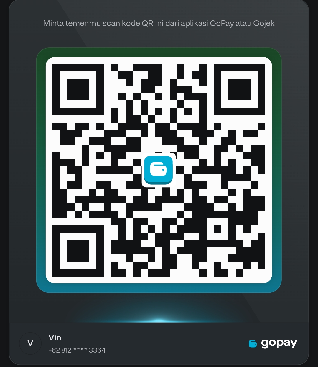 Gopay QR